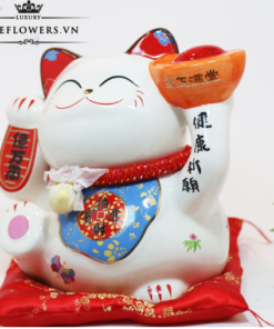 Mèo May Mắn Tặng Tân Gia - Kim Ngọc An Khang