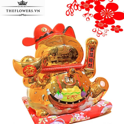 Mèo Vàng Vẫy Tay - Tài Lộc Vô Biên