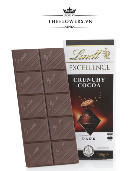Socola Lindt Excellence Crunchy Cocoa