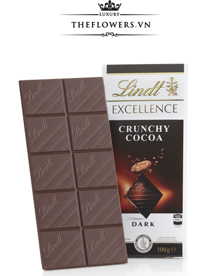 Socola Lindt Excellence Crunchy Cocoa