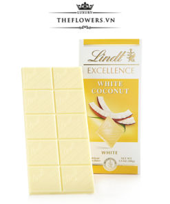 Socola Lindt Excellence White Coconut