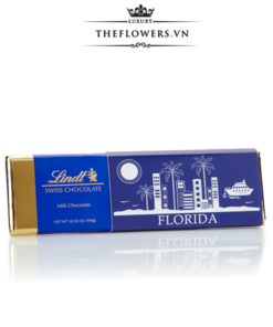 Socola Lindt Swiss Chocolate Florida Gold Bar