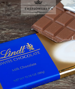 Socola Lindt Swiss Chocolate New York Gold Bar
