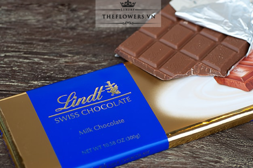 Socola Lindt Swiss Chocolate New York Gold Bar