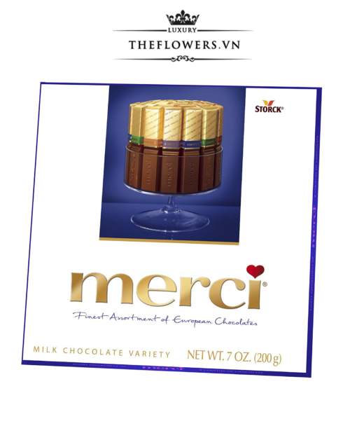 Socola Merci Assorted Milk Chocolates 200g