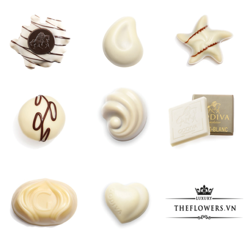 Cac-huong-vi-trong-Socola-Godiva-White-Chocolate-Assortment-hop-24-vien