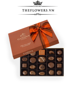 Socola Godiva Milk Chocolate Assortment hộp 22 viên