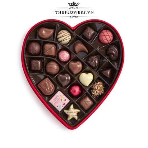 Socola Godiva Valentine's Day Fabric Heart