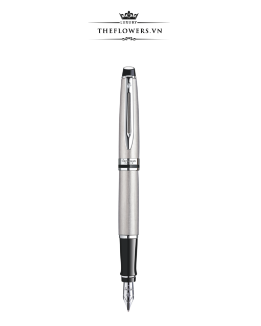 Bút Ký Waterman Expert Vỏ Thép Cài Bạc