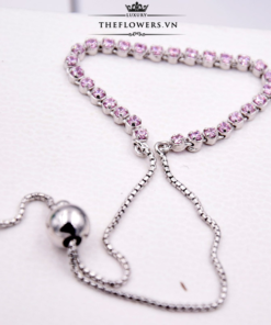 vong-tay-bac-pandora-pink-sparkling-strand-bracelet
