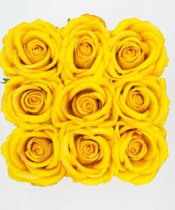 Hoa hồng lụa màu vàng