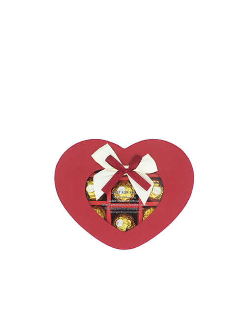 Socola Valentine Ferrero Hộp 9 Viên Màu Đỏ - Quà Valentine